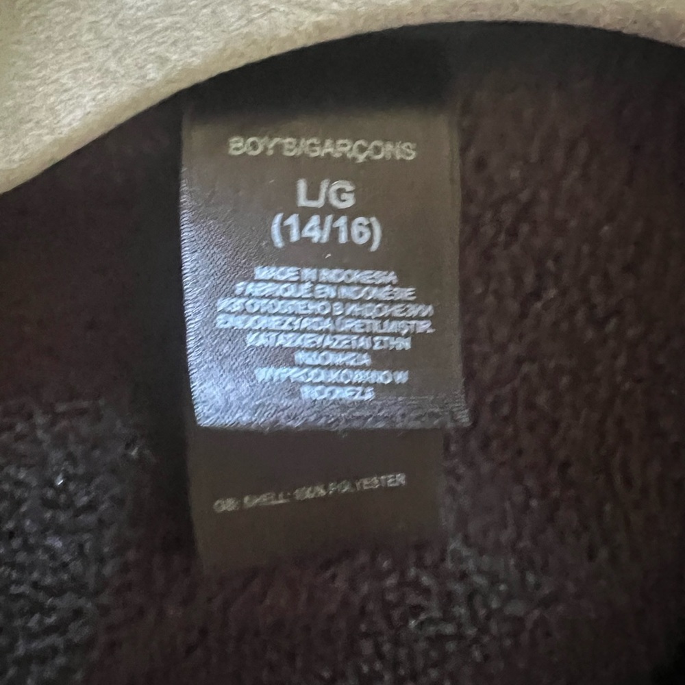 Boys large North Face fleece jacket - Picture 4 of 5